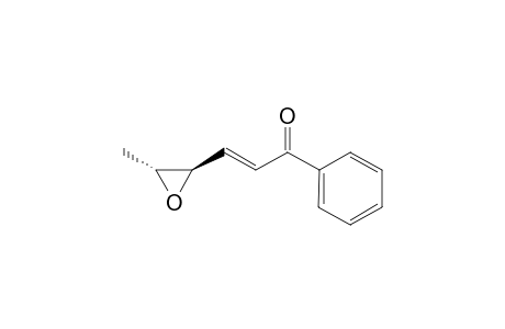 (2E,4R*,5R*)-4,5-Epoxy-1-phenylhex-2-en-1-one