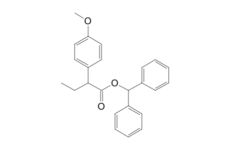 Benzhydryl 2-(p-methoxyphenyl)butanoate