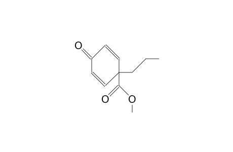 1-Propyl-cyclohexa-2,5-dien-4-one-1-carboxylic acid, methyl ester
