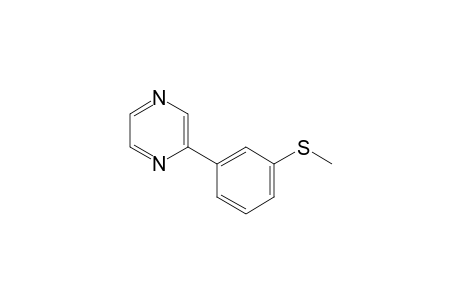 2-(3-(Methylthio)phenyl)pyrazine