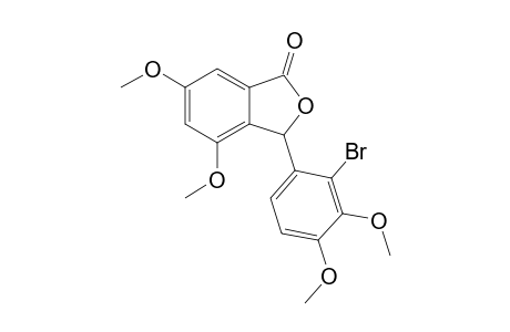3-(2-Iodo-3,4-dimethoxy-phenyl)-4,6-dimethoxy-3H-isobenzofuran-1-one