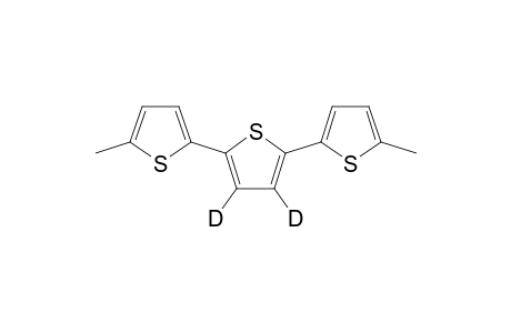 3,4-Dideuterio-2,5-bis(5-methyl-2-thienyl)thiophene