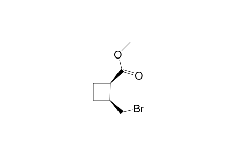 (1R,2S)-1-Methoxycarbonyl-2-(bromomethyl)cyclobutane