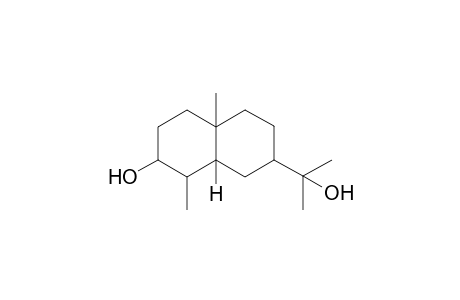 3-(1'-Hydroxy-1'-methylethyl)-5,8a-dimethyl-6-hydroxy-decahydronaphthalene
