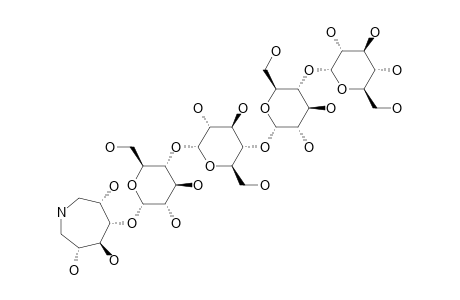 (3R,4R,5R,6S)-HEXAHYDRO-3,5,6-TRIHYDROXY-1H-AZEPINE-4-YL-TRIS-[O-ALPHA-D-GLUCOPYRANOSYL-(1->4)]-ALPHA-D-GLUCOPYRANOSIDE