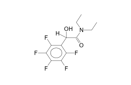 N,N-DIETHYL-2-HYDROXY-2-PENTAFLUOROPHENYLACETAMIDE