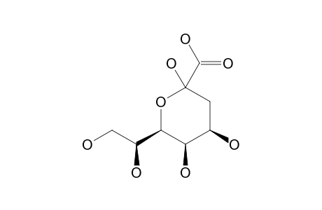 3-DEOXY-L-GULO-OCT-2-ULOSONIC-ACID;PYRANOSE-FORM