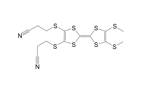 2,3-Bis(cyaoethylthio)-6,7-bis(methylthio)tetrathiafulvalene