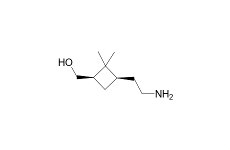 [(1R,3R)-3-(2-aminoethyl)-2,2-dimethyl-cyclobutyl]methanol