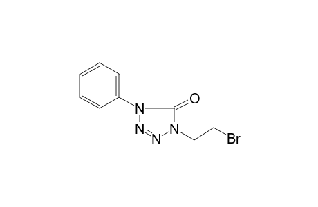 1-(2-Bromo-ethyl)-4-phenyl-1,4-dihydro-tetrazol-5-one