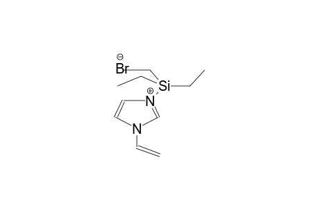 3-TRIETHYLSILYL-1-VINYLIMIDAZOLIUM BROMIDE