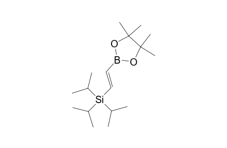 (E)-2-(4',4',5',5'-tetramethyl-1',3',2'-dioxaborolan-2'-yl)-1-tri(i-propyl)silylethene