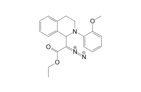Ethyl 2-diazo-2-(2-(2-methoxyphenyl)-1,2,3,4-tetrahydroisoquinolin-1-yl)acetate