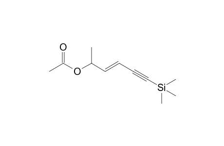 2-Acetoxy-6-(trimethylsilyl)-3-hexen-5-yne