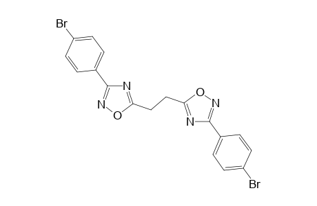 5,5'-(1,2-Ethanediyl)-bis(3-(p-bromophenyl)-1,2,4-oxadiazole]