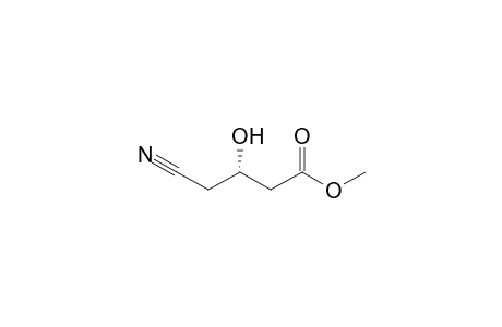 Methyl (3S)-4-cyano-3-hydroxybutanoate