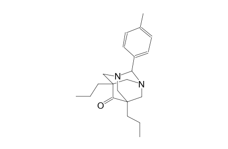 2-(4-methylphenyl)-5,7-dipropyl-1,3-diazatricyclo[3.3.1.1~3,7~]decan-6-one