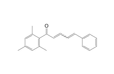 5-Phenyl-2',4',6'-trimethyl-2,4-pentadienophenone