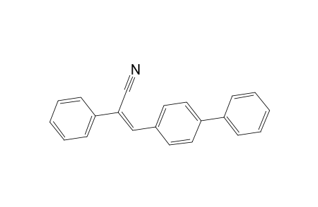 (2Z)-3-[1,1'-Biphenyl]-4-yl-2-phenyl-2-propenenitrile