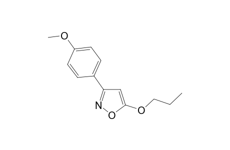 5-n-Propyloxy-3-(4-methoxyphenyl)[1,2]isoxazole
