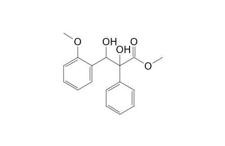 Methyl 2,3-dihydroxy-2-phenyl-3-(2-methoxyphenyl)propanoate