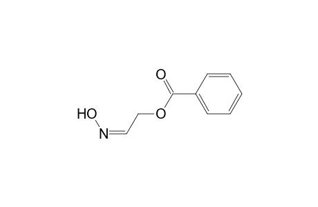 (Z)-Benzoic acid 2-hydroxyiminoethyl ester