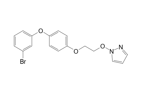 1H-Pyrazole, 1-[2-[4-(3-bromophenoxy)phenoxy]ethoxy]-