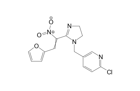 2-chloro-5-((2-(2-(furan-2-yl)-1-nitrovinyl)-4,5-dihydroimidazol-1-yl)-methyl)pyridine