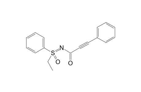 N-(Ethyl(oxo)(phenyl)-.lambda.6-sulfaneylidene)-3-phenylpropiolamide
