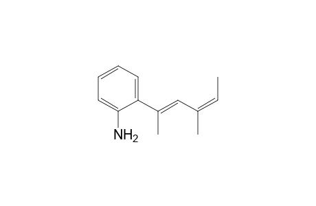 2-(2-amino-phenyl)-4-methyl-2,4-hexadiene