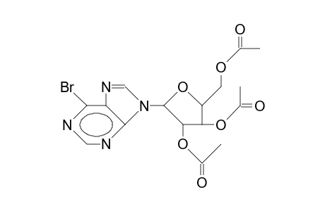 2',3',5'-Triacetyl-6-bromonebularine
