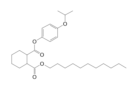 1,2-Cyclohexanedicarboxylic acid, undecyl 4-isopropyloxyphenyl diester