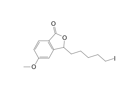 3-(5-iodanylpentyl)-5-methoxy-3H-2-benzofuran-1-one