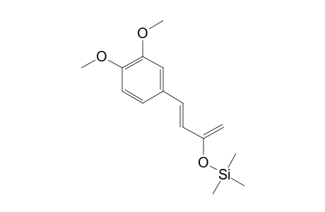 1-(3,4-DIMETHOXYPHENYL)-3-TRIMETHYLSILYLOXY-1,3-BUTADIENE