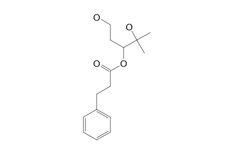 4-METHYLPENTANE-1,3,4-TRIOL-3-HYDROCINNAMATE