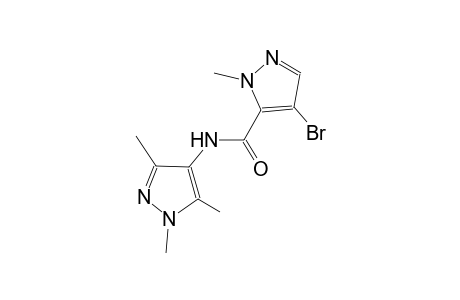 4-bromo-1-methyl-N-(1,3,5-trimethyl-1H-pyrazol-4-yl)-1H-pyrazole-5-carboxamide