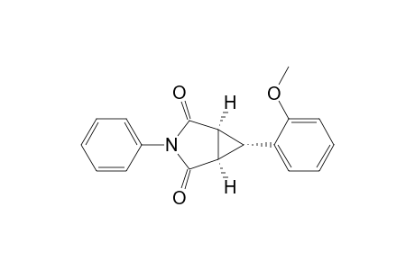 3-Azabicyclo[3.1.0]hexane-2,4-dione, 6-(2-methoxyphenyl)-3-phenyl-, (1.alpha.,5.alpha.,6.alpha.)-