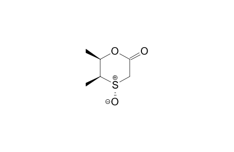 (4S,5S,6R)-5,6-Dimethyl-4-oxo-[1,4]oxathian-2-one