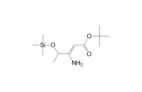 2-Pentenoic acid, 3-amino-4-[(trimethylsilyl)oxy]-, 1,1-dimethylethyl ester, (Z)-