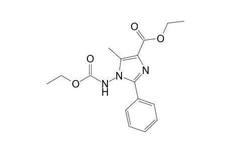 Ethyl1-[(ethoxycarbonyl)amino]-5-methyl-2-phenyl-1H-imidazole-4-carboxylate