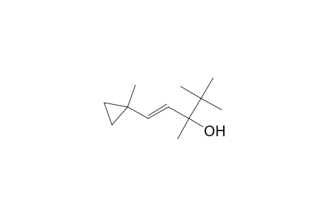 1-Penten-3-ol, 3,4,4-trimethyl-1-(1-methylcyclopropyl)-, (E)-