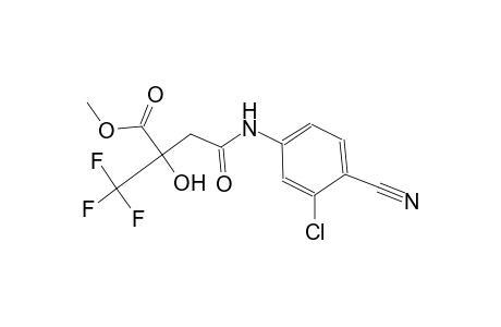 methyl 4-(3-chloro-4-cyanoanilino)-2-hydroxy-4-oxo-2-(trifluoromethyl)butanoate