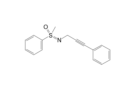 N-(3-Phenylprop-2-yn-1-yl)-S,S-methylphenyl sulfoximine