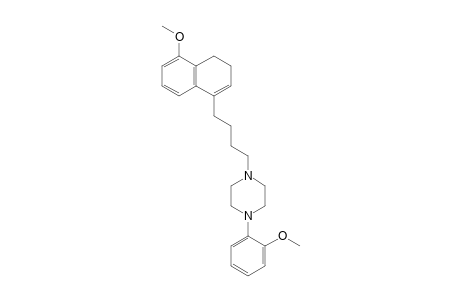 1-[4-(5-methoxy-3,4-dihydronaphthalen-1-yl)butyl]-4-(2-methoxyphenyl)piperazine