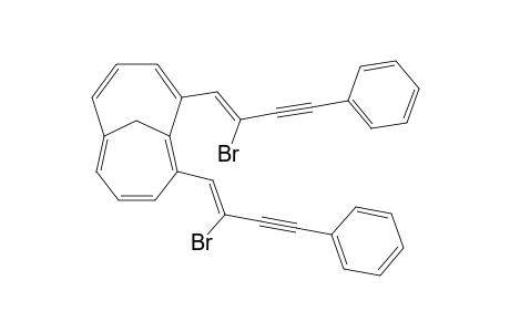 2,10-Bis(2-bromo-4-phenylbut-1-en-3-ynyl)bicyclo[4.4.1]undeca-1,3,5,7,9-pentaene