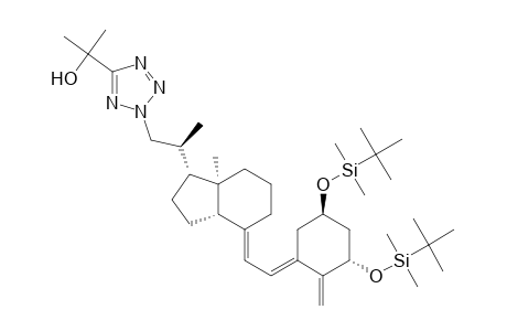 2-(2-{(S)-2-[(1R,3aS,7aR,E)-4-((E)-2-{(3S,5R)-3,5-Bis[(tert-butyldimethylsilyl)oxy]-2-methylenecyclohexylidene}ethylidene)-7a-methyloctahydro-1H-inden-1-yl]propyl}-2H-tetrazol-5-yl)propan-2-ol