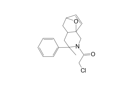 2-Chloro-1-(4-methyl-4-phenyl-11-oxa-3-aza-tricyclo[6.2.1.01,6]undec-9-en-3-yl)-ethanone
