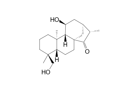 11.beta.,18-Dihydroxy-15-oxo-ent-(16S)-kaurane