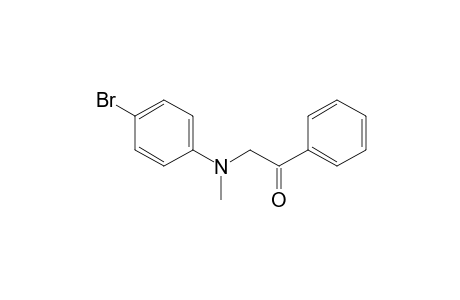 2-((4-bromophenyl)(methyl)amino)-1-phenylethanone