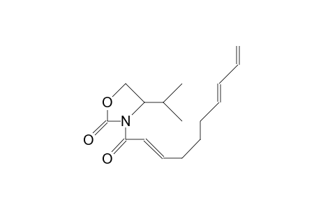 (4S)-3-([E,E]-2,7,9-Decatrienoyl)-4-isopropyl-2-oxazolidinone